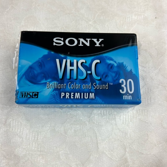 NEW - Sony VHS-C Tape Premium 30min SP 90 min EP - Picture 6 of 7